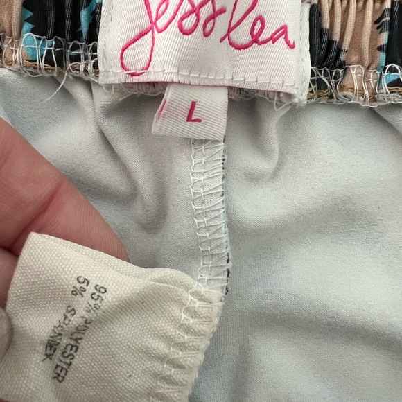 Colorful Jess Lea Leopard Print Women's Shorts - Picture 3 of 3